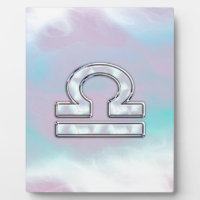 Elegant Libra Zodiac Sign Mother of Pearl Style