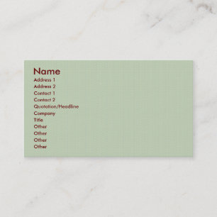 elegant light brown damask circles on blue backgro business card