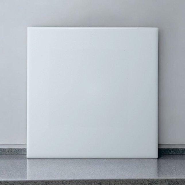 Elegant Light Grayish Blue Modern & Minimalist  Tile (Creator Uploaded)