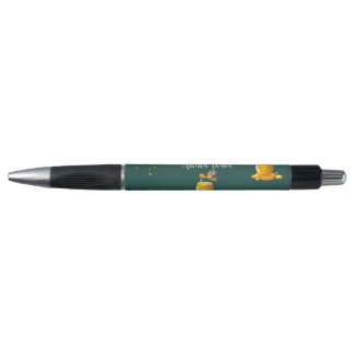 Elegant light green personalize Honeycomb Pen