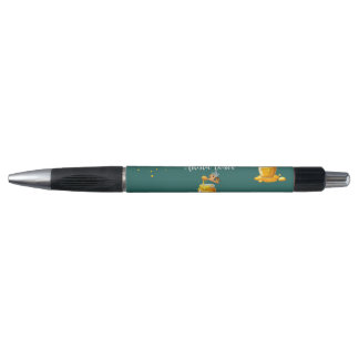 Elegant light green personalize Honeycomb Pen