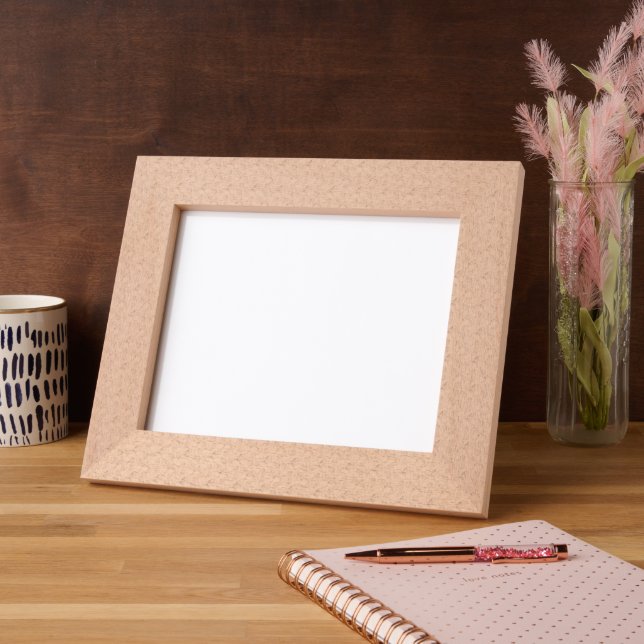 Elegant Light Grey Floral Pattern Laser Etched  Frames (Left)
