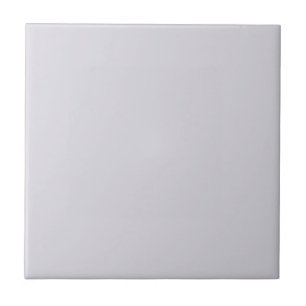 Elegant Light Lavender Solid Colour Tile