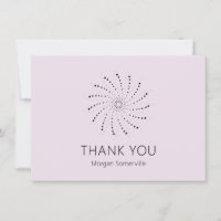 Elegant Lilac Abstract Flower Modern