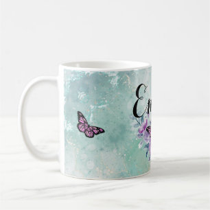 Elegant Lilac Bouquet Coffee Mug