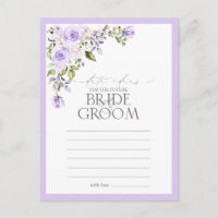 Elegant Lilac Lavender Floral Date Ideas