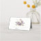 Elegant Lilac Purple floral Teapot Cup Wedding