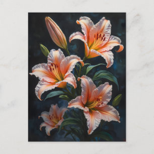 Elegant Lily Flower Art – Premium Prints & Unique  Postcard