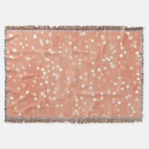 Elegant Lines: Vintage Abstract Throw Blanket