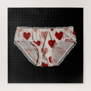 Elegant Lingerie Collection Jigsaw Puzzle
