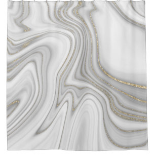 Elegant liquid gold glitter marble pattern