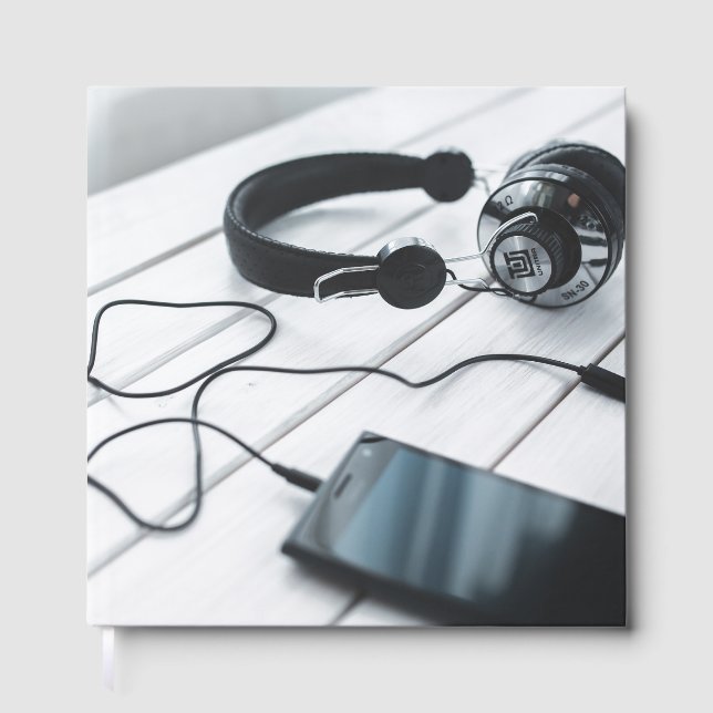 Élégant livre d'hôtes moderne (Recto)