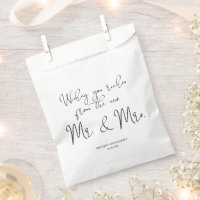 Elegant Lottery Ticket Wedding  Favour Bag