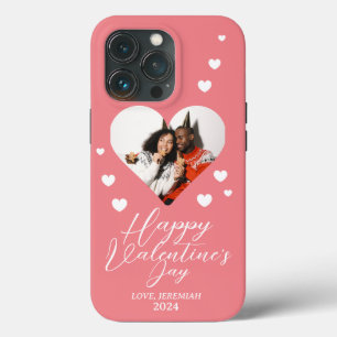 Elegant Love Happy Valentine's Day Family Photo iPhone 13 Pro Case