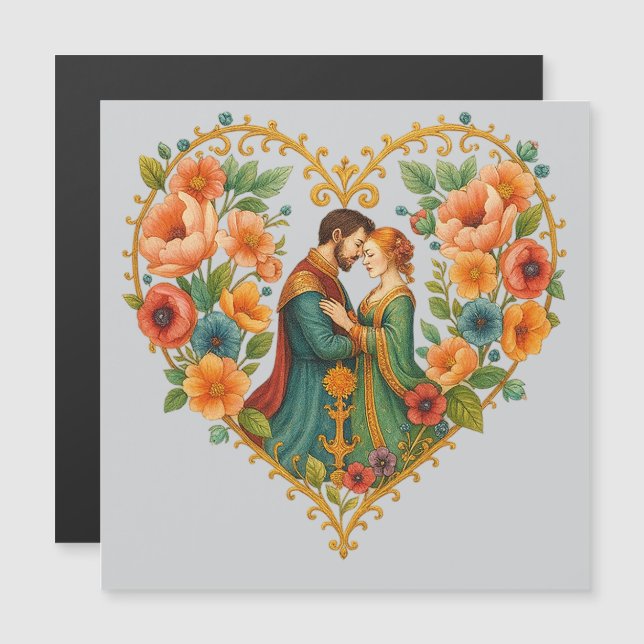 Elegant  Love Heart (Front/Back)