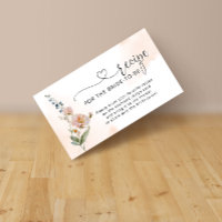 Elegant Love in bloom Wildflower Bridal Shower