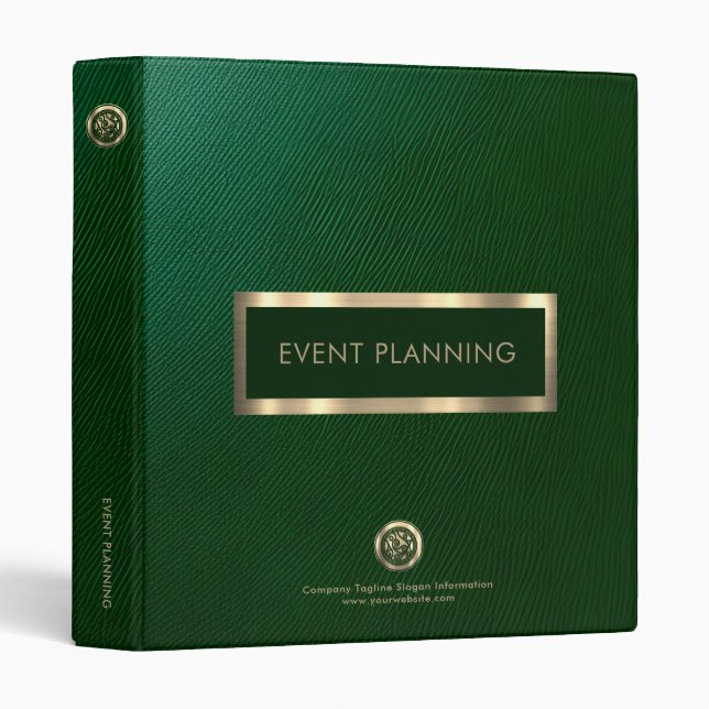 Elegant Luxury Binder (Front/Spine)