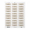 Elegant luxury Gold stone Return Address    Label