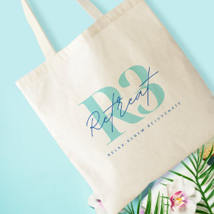 Elegant Luxury Self Care Retreat Corporate Event Tote Bag