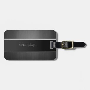 Elegant Luxury ,Striped Luggage Tag