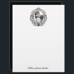 Elegant Luxury Vintage Horse Equestrian Monogram Letterhead<br><div class="desc">Elegant Vintage Equestrian letterhead paper,  your personalized monogram equestrian stationery with custom monogram in sophisticated script calligraphy and your name,  the perfect luxurious pick for your correspondence. Makes also a great gift for any horse lover,  barn manager,  riding instructor or other equine business professional.</div>