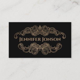 Elegant Luxury Vintage Style Frame Business Card