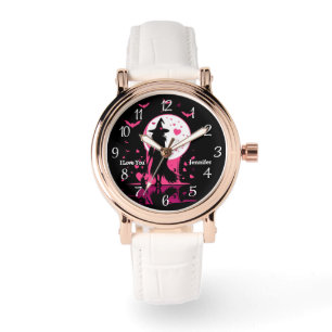 Elegant Magical Gothic Valentine Witch I Love You  Watch