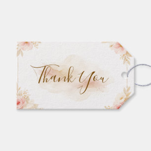 Elegant Magical Wedding Thank You Gift Tag