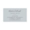 Elegant Magnolia | Teal and White Business Card