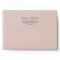 Elegant Magnolia White & Blush Wedding Invitation