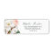 Elegant Magnolia | White Return Address Label