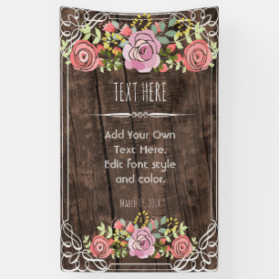 Elegant make your own banner