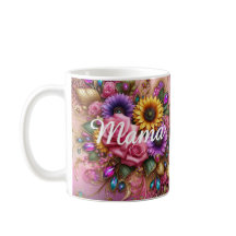 Elegant Mama Design - Floral and Glitter Fusion