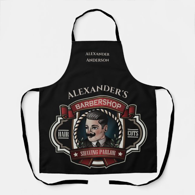 Elegant Man Personalize Apron (Front)