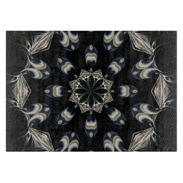 Elegant Mandala Cutting Board (Front)