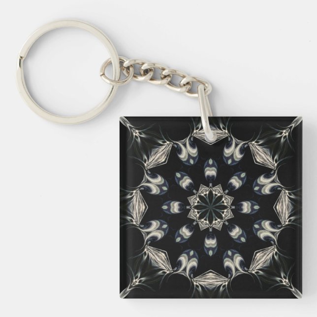 Elegant Mandala Keychain (Front)