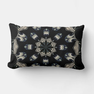 Elegant Mandala Lumbar Pillow