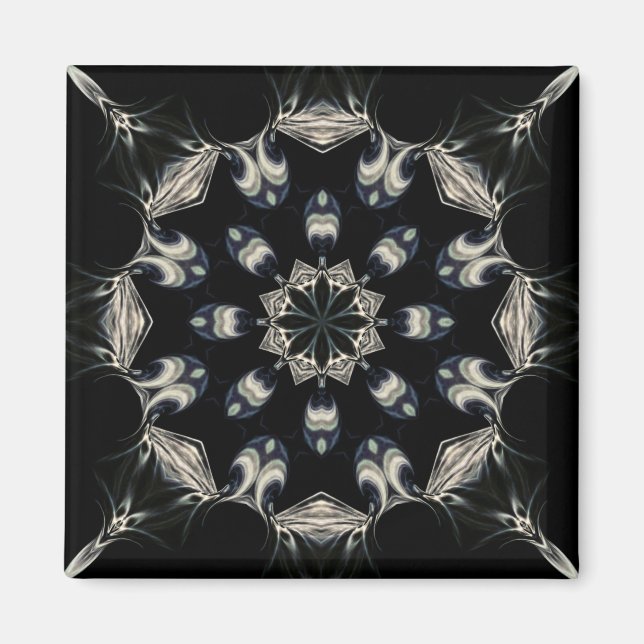 Elegant Mandala Magnet (Front)