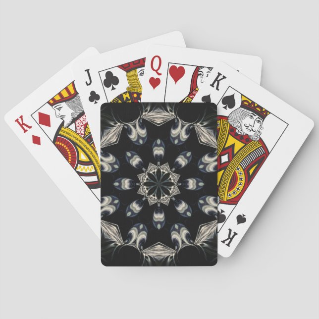 Elegant Mandala Playing Cards (Back)