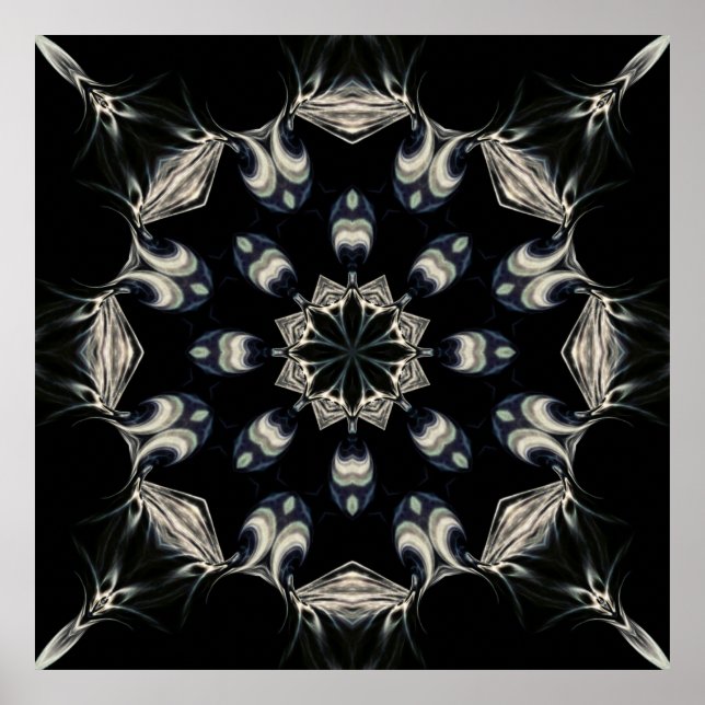 Elegant Mandala Poster (Front)