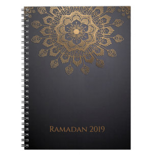 Elegant Mandala Ramadan Event Planner Notebook