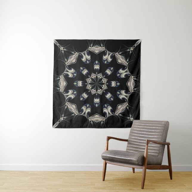 Elegant Mandala Tapestry (In Situ (Horizontal))