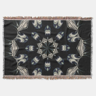 Elegant Mandala Throw Blanket