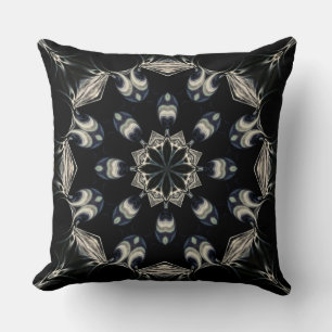 Elegant Mandala Throw Pillow