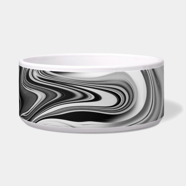 Elegant Marble 7 - Liquid Black and White (Front)
