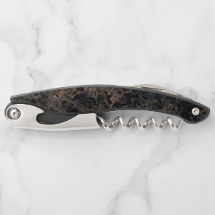 Elegant Marble Housewarming Pattern Corkscrew