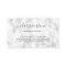 Elegant marble & rose gold scissors hairstylist