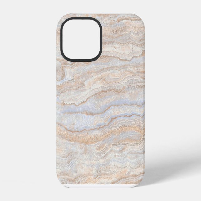 Elegant Marble Texture: High-Resolution Background iPhone Case (Back)