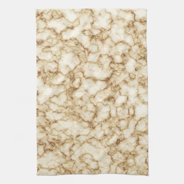 Elegant Marble Texture Kitchen Towel (Vertical)
