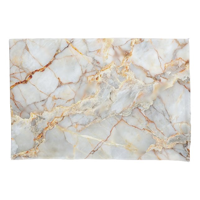 Elegant Marble Texture Pillowcase (Front)